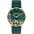COACH WOMEN'S GREEN DIAL GREEN CALFSKIN STRAP WATCH - 14504337