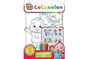Alligator Produits Cocomelon Kit de coloriage