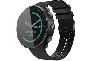 NotoCity Repuesto Pulsera Compatible con Polar Vantage M/Vantage M2/Grit X/Grit X Pro Correa Silicona Mujer Hombre Muñequera, Deporte Duradero, Negro