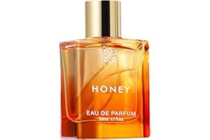 YONGST Honey Eau De Parfum – 50ml Caramel Vanilla Scent with Patchouli, Honey & Bergamot | Arabic Oud Cologne for Women & Men | Long-Lasting Sweet Fragrance Oil | Luxurious Unisex Scent