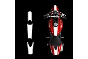 VULTURBIKE Kit adesivi Ducati Monster fasce per cover,serbatoio,parafango replica 1100 evo (Bianco)