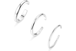 Chriscoco 14K Gold Filled Toe Rings Adjustable Toe Ring for Women Thin Toe Rings Open Band Toe Ring Summer Beach Foot Jewelry