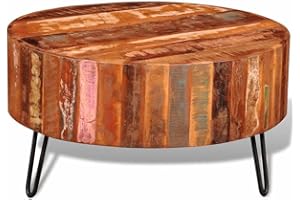 ‎VIDAXL vidaXL Okrągły stolik kawowy z drewna odzyskanego