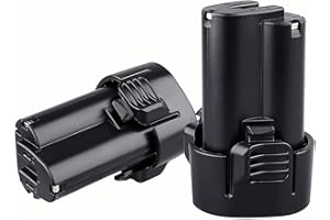 PDstation 2 Stück BL1013 10,8V 4,8Ah Li-ion Ersatz Akku für Makita BL1013 BL1014 194550-6 194551-4 194588-1 195332-9 DF030D DF330D LCT203W TD090D TW100D UH200D Passend für Makita 10,8V Akku-Werkzeuge