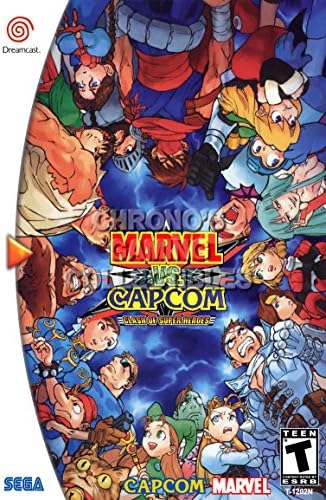 CGC Huge Poster GLOSSY FINISH - Marvel Vs Capcom - Sega Dreamcast DC - SDC064 (24" x 36" (61cm x 91.5cm))