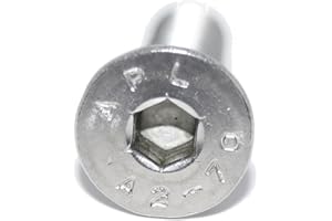 IDT TRADE Senkschrauben mit Innensechskant M10X18 4 Stück ISO 10642 A2 Edelstahl rostfrei Senkkopfschraube