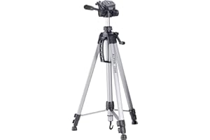 CULLMANN Alpha 2500 Statyw Z Głowicą 3-Drożną (3 Szuflady, Waga 1258 G, Nośność 2,5 Kg), Maksymalna Wysokość Wysuwania 165Cm, Cu 52125