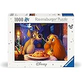Ravensburger Disney 1000 Par&ccedil;a Leydi ve Sokak K&ouml;peği Puzzle