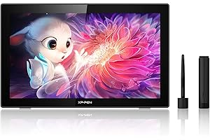 XP-PEN Artist 22 (2a generazione) Tavoletta grafica con schermo da 21,5 pollici, Display Interattivo con Penna con 120% sRGB per Disegno Digitale, supporta Windows e Mac