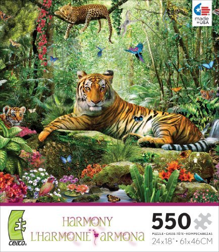 Preisvergleich Produktbild Ceaco Harmony Tiger Jigsaw Puzzle by Ceaco