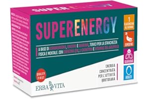 Erba Vita Integratore Alimentare Super Energy - 10 Flaconi x 12 ml