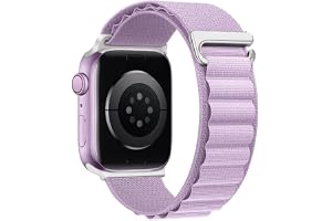 BnF Nylonarmband kompatibelt med Apple Watch Ultra 1/2/3 49mm, Series 10/11 42mm 46mm, 9/8/7 41mm 45mm, SE 40mm 44mm, 6/5/4/3/2/1 44mm 42mm 41mm 40mm 38mm