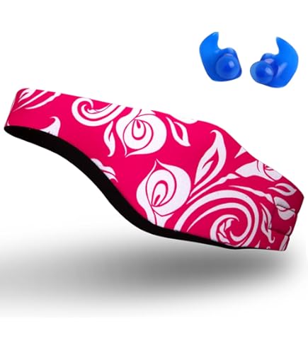 thumbnail image 2 of Qshare Swimming Headband & Silicone Earplugs - Best Design Ear Band To Protect 2 of 14