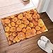 Produktbild fdswdfg221 Halloween Decor Bright Orange Mini Pumpkins Fall Seasonal Background Bath Rugs Non-Slip Floor Entryways Outdoor Indoor Front Door Mat, Inches Bath Mat