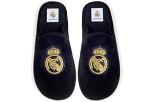MARPEN SLIPPERS, Zapatillas de casa Real Madrid CF Oficiales Temporada 24/25 para Hombre o Mujer, Ligeras de Invierno