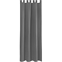 Bestlivings Gardine Vorhang Blickdicht modern mit Schlaufen Schlaufenschal Mikrosatin matt, in vielen Größen, Auswahl…