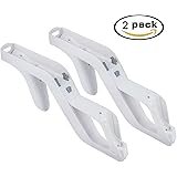 2 Stück Zapper Gun für Wii Controller,TechKen Shooter für Wii Spiele Zapper Lightgun für Wii Waffe Pistole Zubehör Kompatibel