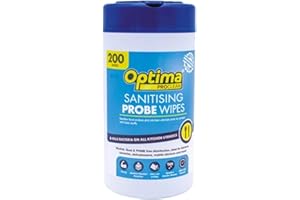 Genware Optima Safe Probe Wipes, Fabric, Blue, Pack of 200
