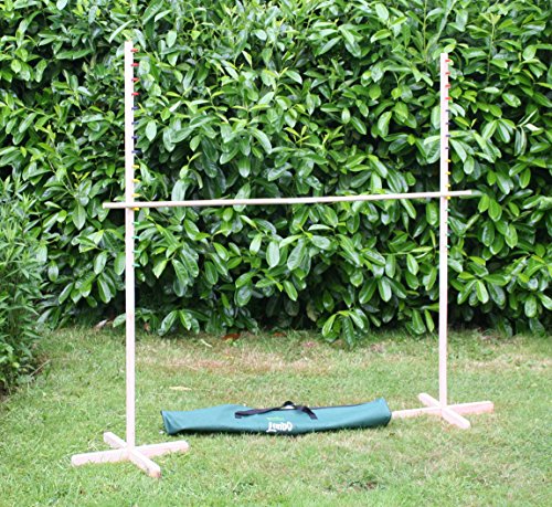 Wooden Limbo Game in a Bag- NEW Stronger design with lower pegs for all ages