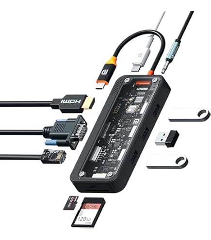 【Hollywood_2209】Lenovo USB-C 10個セット Lenovo Powered USB-C Travel Hub - for Notebook - USB Type C - 3 X