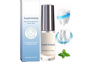BLIBLUM Miraloud Tooth Polish, Miraloud Tooth Paint, Teeth Whitening Paint, Portable and Long Lasting White Essence Teeth Paints, Brighting & Polish Teeth in Minutes, Gentle Whitening Teeth Care, Easy to Use