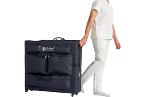 MASTER MASSAGE EQUIPMENT Master Massage - Custodia universale per tavolo da massaggio, colore: Nero
