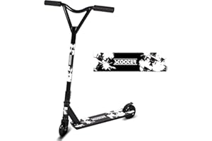 H.YEED Pro Stunt Scooter, 360 Degree Spin Handlebar Trick Scooter Street Stunt Scooter Freestyle Stunt Scooters with ABEC-9 Bearings for Boys Girls Teens Age 6+
