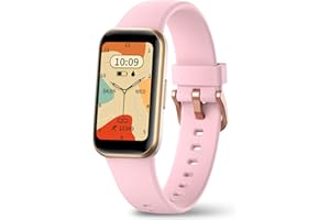 MEOONLEY Fitness Bracciale Orologio con contapassi Cardiofrequenzimetro Ossigeno nel sangue SpO2,Smartwatch Fitness Tracker Impermeabile IP68 Orologio Fitness Monitor del Sonno per Donne Uomini Bambini