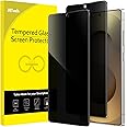 JETech Privacy Screen Protector for Samsung Galaxy S25 Ultra 5G, Anti-Spy Tempered Glass Film, Fingerprint ID Compatible, 2-Pack