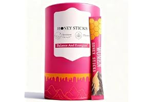 Honey Sticks - Kan främja naturlig energi, hormonbalans och energiboost, förbättra fokus och uthållighet