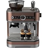 Philips Barista Brew Yarı Otomatik Espresso Makinesi, &Ouml;ğ&uuml;t&uuml;c&uuml; | Buhar &Ccedil;ubuğu, Premium Tamper, PSA3228/41