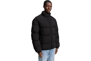 TOM TAILOR Denim Herren Lightweight Pufferjacke mit Stehkragen