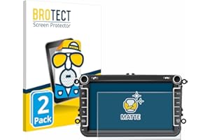 BROTECT Entspiegelungs-Schutzfolie für M.I.C. AV8V7-Lite (2 Stück) Matte Displayschutz-Folie, Anti-Reflex, Anti-Fingerprint