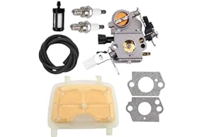 Hippotech C1Q-S121C Carburateur pour STIHL MS171 MS181 MS211 MS 181 171 211 Tronçonneuse avec filtre à air 1139 120 1602