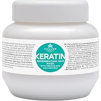 KJMN Milchpflege-Haarmaske Mit Milchprotein – 275 Ml, Für Strapaziertes Haar