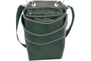 DHONGF Bolsa herramientas de peluqueria Cartuchera peluqueria Bandolera peluqueria profesional Bolsa Tijeras Peluqueria Puede acomodarse Tijeras Peine Tijeras Electricas Tijeras peluqueria canina 282 Verde