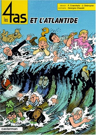 couverture de : Les 4 As et l'Atlantide