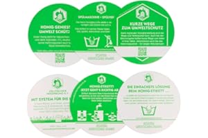 BIENE24.DE DIB Lid Inserts 250 g or 500 g (120x) for DIB Glasses Beekeeping Honey 250 g