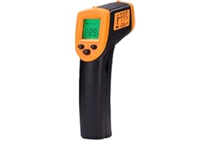 Rainai Thermometer IR Thermometer For Industrial,Kitchen Cooking,Ovens, Infrared Thermometer, Industrial Temperature Non-Contact Digital Laser Thermometer (Not For Human)