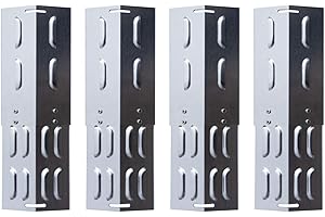 TAINO Universal-Brennerabdeckung Set Edelstahl größenverstellbar Tropfschutz Flammenverteiler (4er Set Universal)