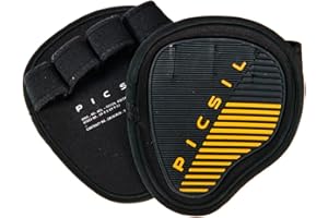 PICSIL Podkładki do podnoszenia ciężarów, alternatywa dla rękawic gimnastycznych, do cross fitnessu, kalisteniki, trójboju siłowego, gimnastyki, dla mężczyzn i kobiet