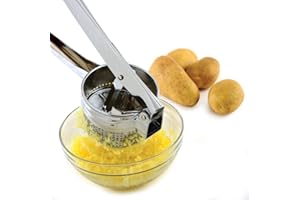 Lancoon Potato Ricer, Stainless Steel Masher Fruit Vegetable Press Juicer Crusher Squeezer KT18
