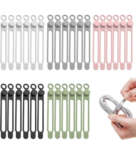10 Serre-câbles Réutilisables Noirs De 15 Cm - Attaches Nylon Pour Organiser Les Câbles à La Maison Ou Au Bureau