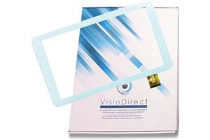 VISIODIRECT® Vitre ecran Tactile pour Archos 101e Neon HXD-1072 10.1" Tablette Blanche