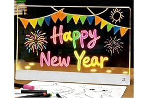 AWLVE Wondiko Tablette lumineuse Dessin wondiko –Stimuler l'imagination et créative des enfants, développement de la motricité fine, Laissez des enfants découvrir la joie de dessiner (300 * 200mm)