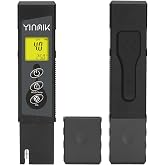 YINMIK Digital pH Meter New pH Meter With A Bright Display | Improved Gradient pH Meter For Pools Spas Hot Tubs, Indoor Plant