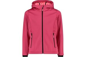 CMP Chaqueta Kid G Con Capucha Fija Chaqueta Softshell Unisex niños (Pack de 1)