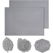 Bloc Acrylique Rayher 125 × 172 × 12 Mm – Support Tampons Caoutchouc & Silicone Pour Scrapbooking Précis