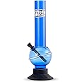 STRONG BONG 10 inch Classic Acrylic Bong | Smoking Waterpipe - Blue