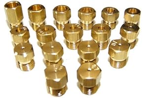 SOS ACCESSOIRE Kit complet injecteur, gicleur gaz naturel - butane - propane Four, cuisinière C00254296 INDESIT